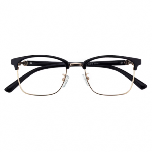 Libra 矩形黑金色镜框 - FP2047