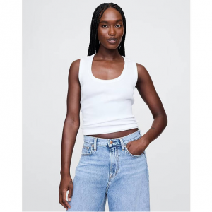 Gap 罗纹圆领背心