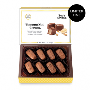 See's Candies 牛奶香蕉坚果奶油巧克力礼盒