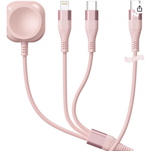 Amazon - Xnewcable 3合1 USB-C 编织充电线 4FT ，现价$5.69
