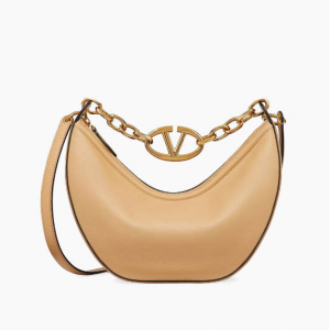 Valentino Garavani Small VLogo Moon 小牛皮流浪包