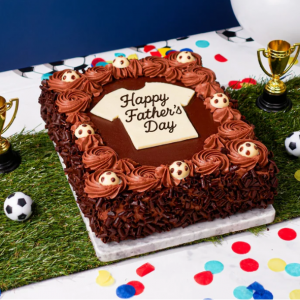 Chocolate Football Cake