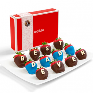 Father's Day Chocolate Covered Strawberries Box