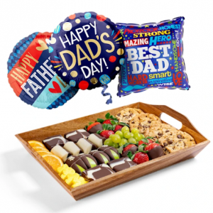 Dad's Football Dessert Board Gift Set