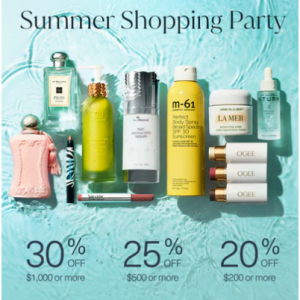 Bluemercury全场护肤美妆香水热卖 收La Mer, Jo Malone, Estee Lauder, Tom Ford, NARS, Diptyque, Sisley等