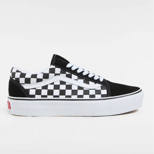 Vans Old Skool 棋盤格厚底板鞋7折特惠  