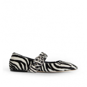Aeyde Uma Eyelet Ponyhair Mary-janes