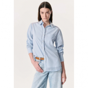 Maxine Poplin-Organza Shirt