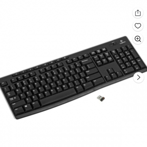 $48 off Logitech K270 Wireless Keyboard, USB Unifying Receiver, Black @Walmart