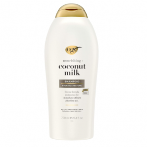 Amazon OGX椰子牛奶洗发露25.4 fl oz大瓶装热卖