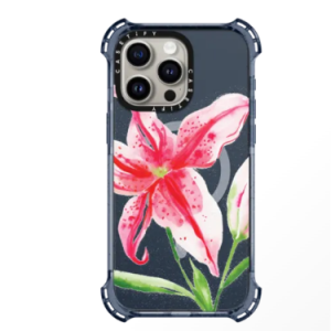 Stargazer Lily Bounce Case MagSafe Compat
