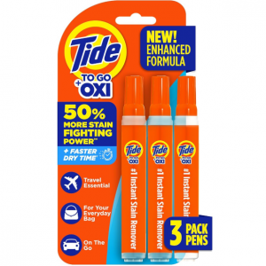 Tide Stain Remover for Clothes, 3 Count (Pack of 1) @ Amazon