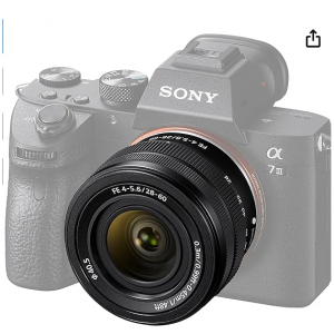 Amazon - Sony FE 28-60mm F4-5.6 全画幅镜头，现价$248