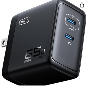Amazon - INIU 65W USB C 充电头 ，现价$12.14