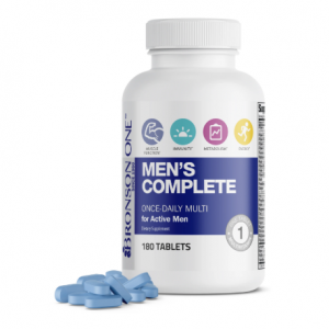 Bronson ONE 每日男士复合维生素矿物质片 180 片