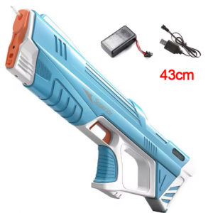 43cm Full Electric Automatic Water Storage Gun Toys Portable Children Summer Beach Outdoor Fight F