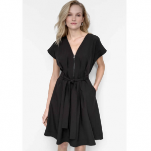 DKNY Commuter Fit & Flare 连衣裙