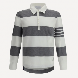 THOM BROWNE Long sleeve Polo Shirt