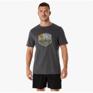 越野图案短袖T恤