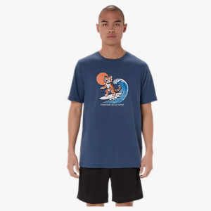 阳光图案短袖T恤