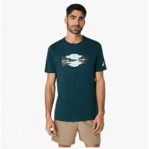 镜面景观短袖T恤