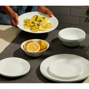 Corelle® Knox 12 件餐具套装,4 人份