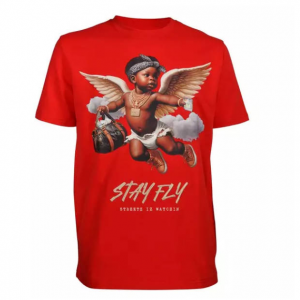 Streetz Iz Watchin Stay Fly 男士T恤