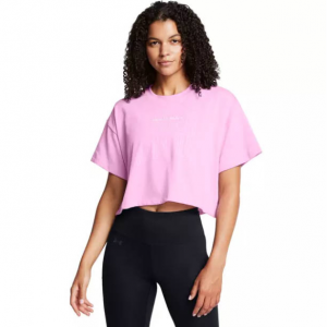 Under Armour Varsity Mix Heavyweight 女士短款T恤