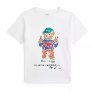 Polo Ralph Lauren 幼童小童熊熊短袖T恤