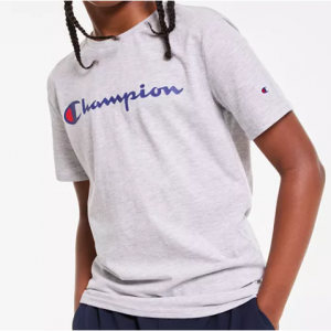 Champion 大童logo短袖T恤