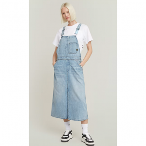 女士Dungaree牛仔背带裙