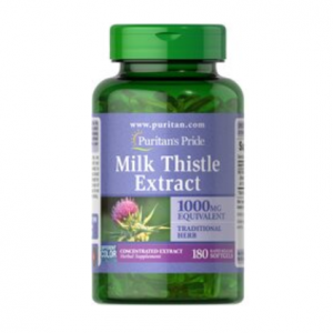Puritan's Pride 奶蓟草软胶囊 250 mg 4:1 提取物 180 粒