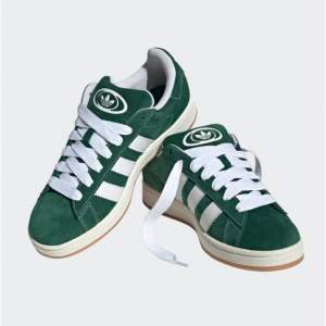 adidas UK官网 adidas Campus 00s 经典绿色运动滑板鞋（面包鞋）6.5折特惠