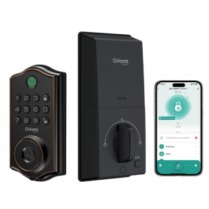 Ghome 智能门锁 支持指纹解锁 @ Amazon