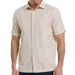 亚麻混纺四口袋瓜亚贝拉衬衫