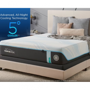 TEMPUR-Breeze® Collection, 5° Cooler (ProBreeze®)床垫，Twin Long