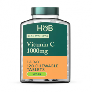 Holland & Barrett 高强度维生素C咀嚼片 1000mg 120片