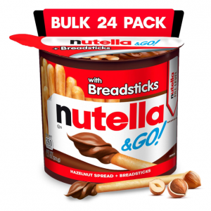 Nutella & GO! 榛子巧克力手指饼 1.8oz 24盒 @ Amazon