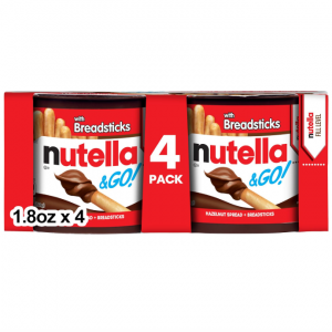 Nutella & GO! 榛子巧克力手指饼 4杯 @ Amazon