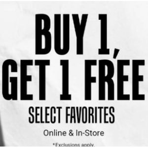 Buy 1, Get 1 Free on Selected @ Kiehl's