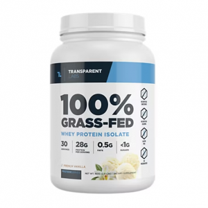 Transparent Labs 100% 草饲乳清分离蛋白粉 - 法式香草味 2.11磅 30份