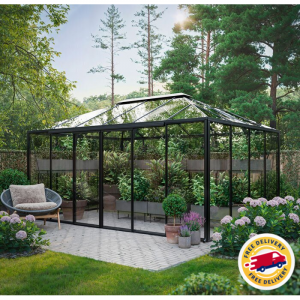 Bloomcabin 金字塔型温室 7'9" x 7'9" (60 sq ft) 