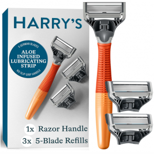 Harry's 男士剃须套装 含3个剃须刀片替换装 @ Amazon