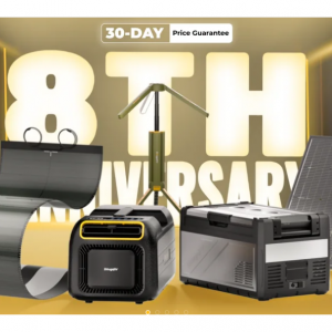 BougeRV 8th Anniversary Mega Sale Up To 60% Off, 3x Points and a Mystery Box (Worth Up to $599)