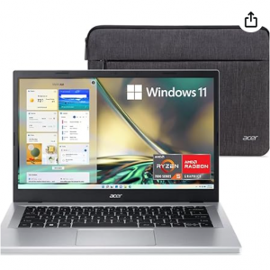 Amazon - Acer Aspire 3 Slim 15.6” FHD 触屏本 (Ryzen 5 7520U 16GB 512GB) ，现价$413.50 