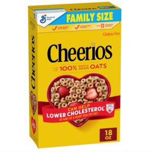 Cheerios 早餐燕麦片 18oz @ Amazon