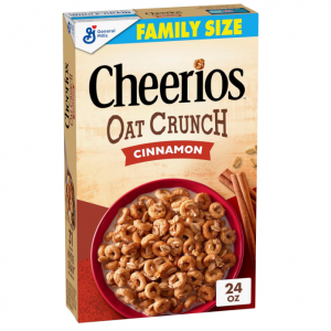 Cheerios Cinnamon 玉桂口味早餐燕麦 24oz