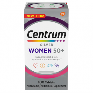 Centrum 女性复合维生素 50岁+ 100粒 @ Amazon