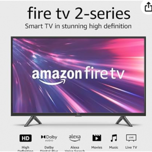 Amazon - Amazon  Fire TV 32" 2-Series 720p 智能电视，7.3折