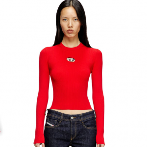 Diesel 女士罗纹针织上衣